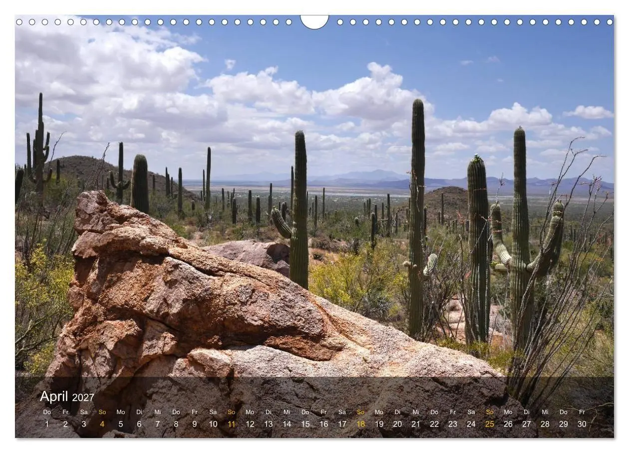 Bild: 9783569999183 | Der Südwesten der USA (Wandkalender 2027 DIN A3 quer), CALVENDO...
