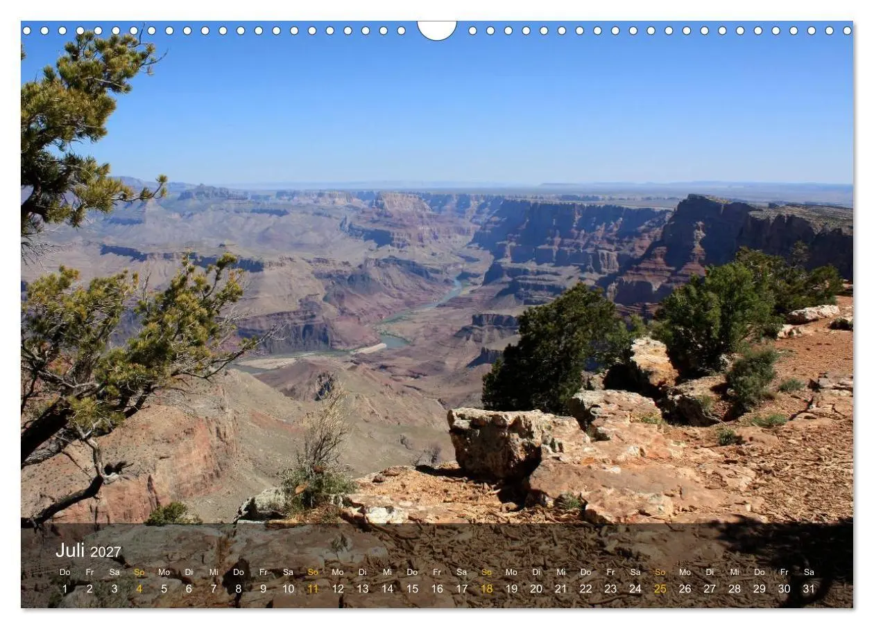 Bild: 9783569999183 | Der Südwesten der USA (Wandkalender 2027 DIN A3 quer), CALVENDO...