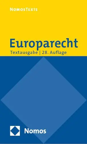 Cover: 9783756009183 | Europarecht | Taschenbuch | broschiert | 1008 S. | Deutsch | 2024