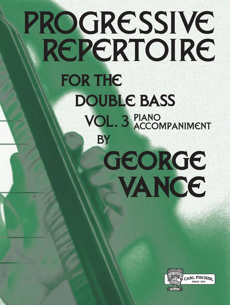 Cover: 9780825839283 | Progressive Repertoire for the Double Bass - Vol.3 | Bianco (u. a.)