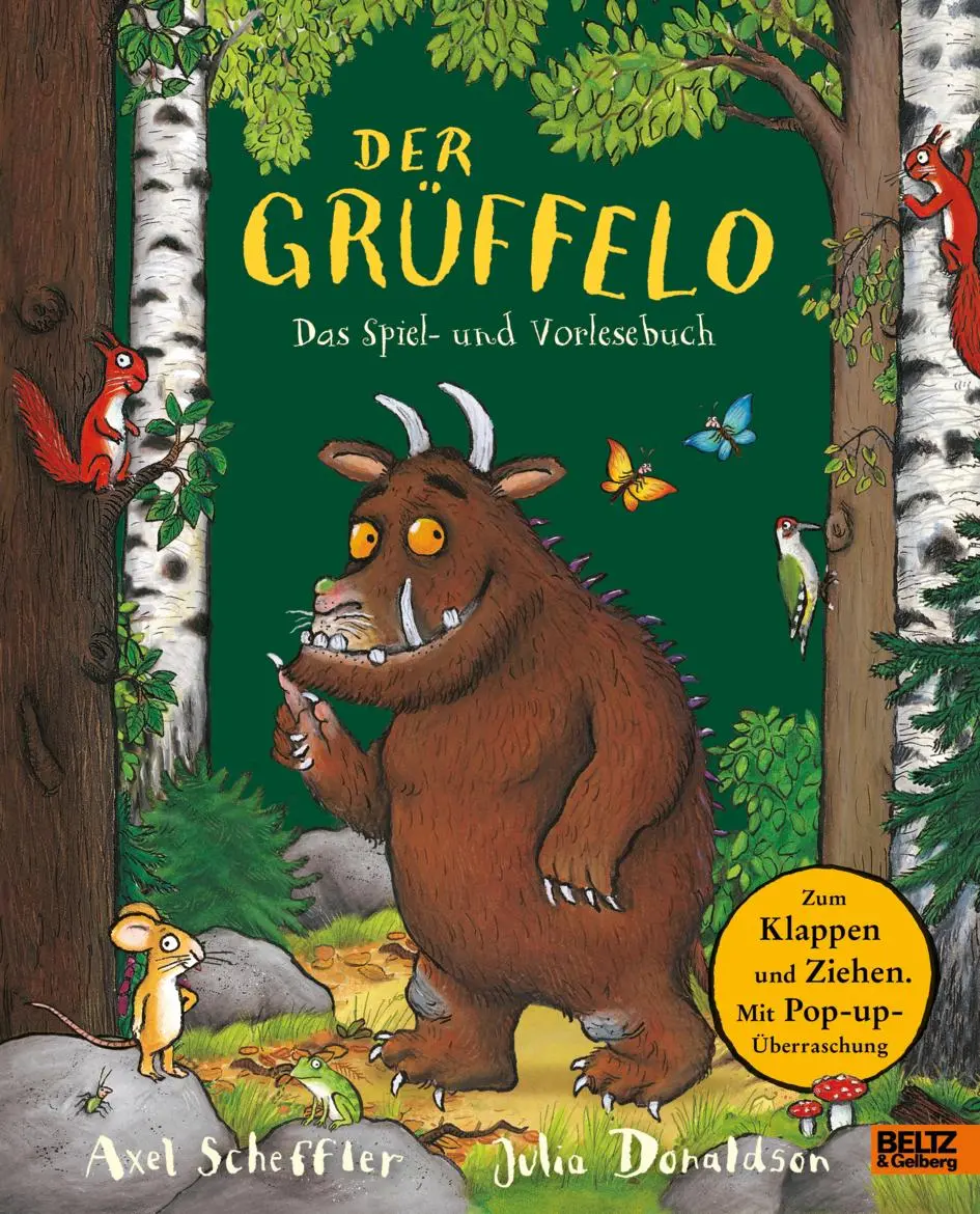 Cover: 9783407759283 | Der Grüffelo. Das Spiel- und Vorlesebuch | Axel Scheffler (u. a.)