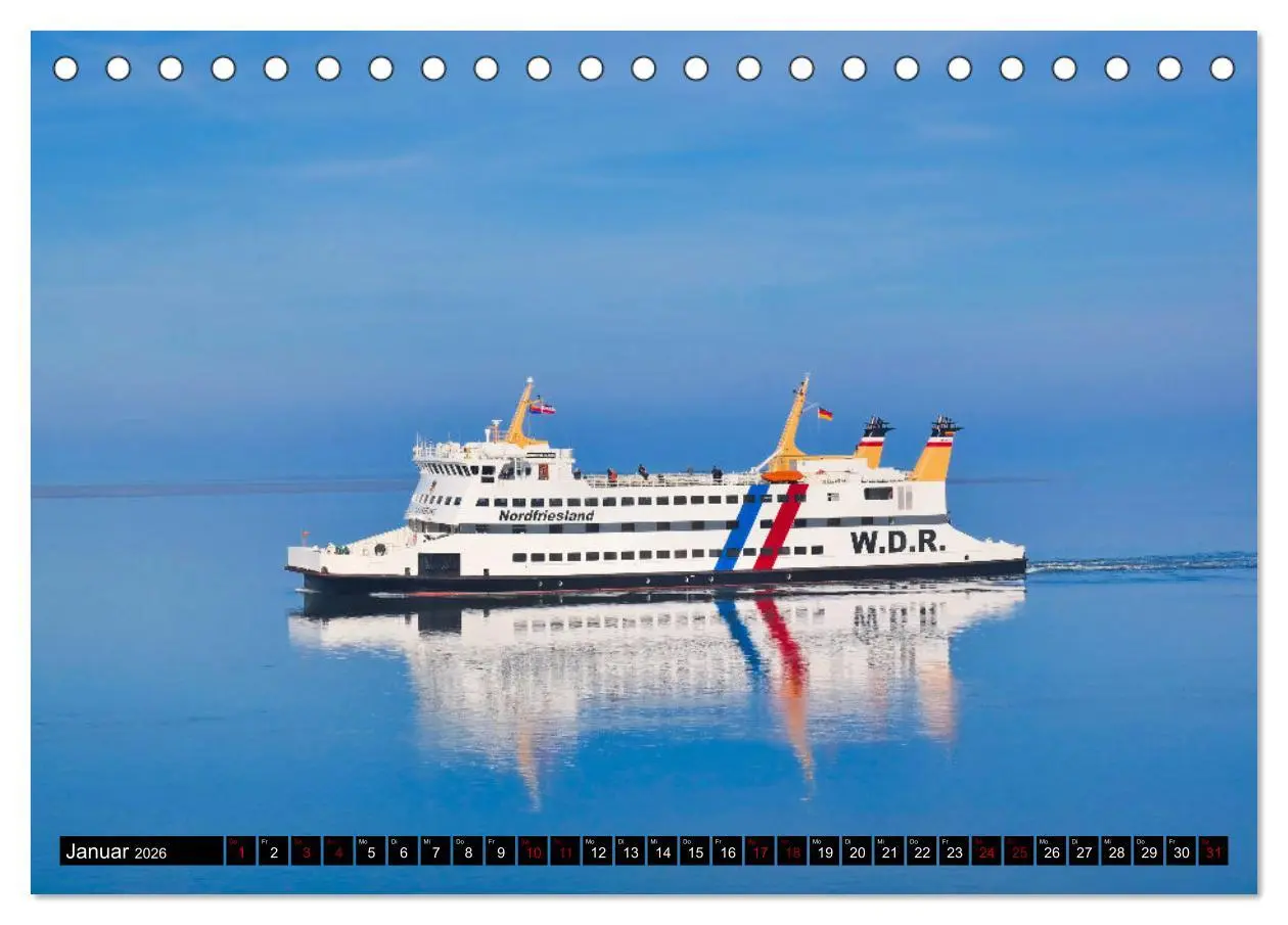 Bild: 9783457639283 | Föhr... liebt in eine Insel (Tischkalender 2026 DIN A5 quer),...