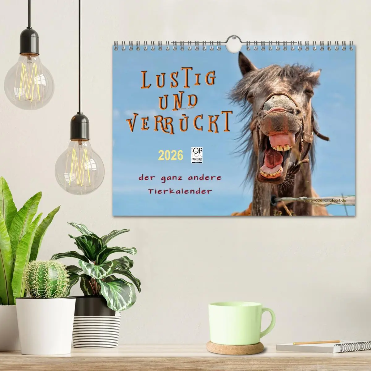 Bild: 9783457949283 | Lustig und verrückt - der ganz andere Tierkalender (Wandkalender...