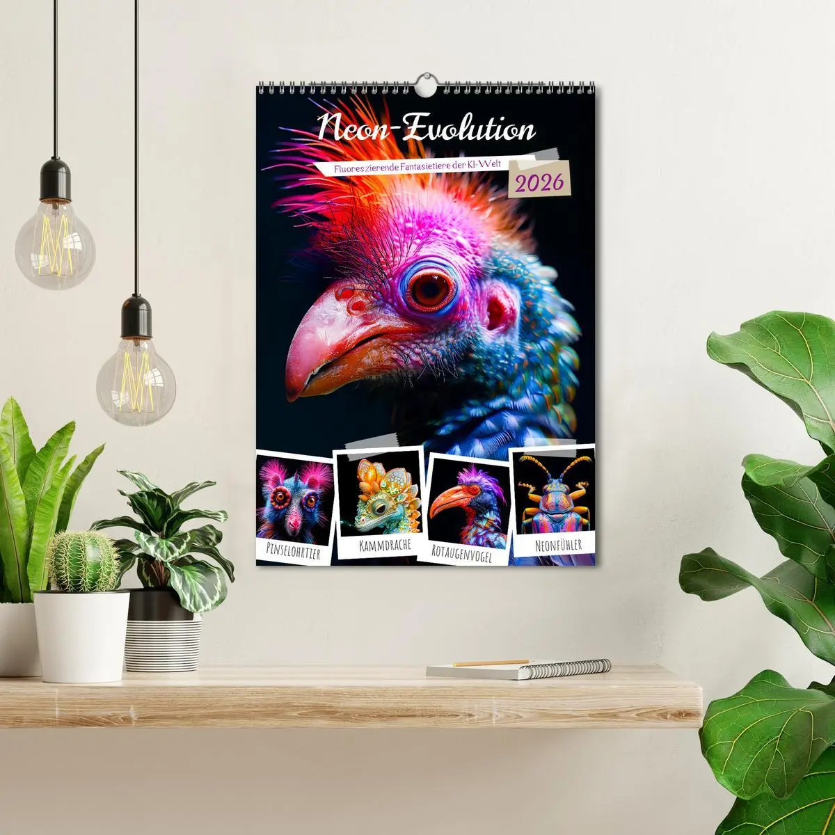 Bild: 9783516279283 | Neon-Evolution - Fluoreszierende Fantasietiere der KI-Welt...