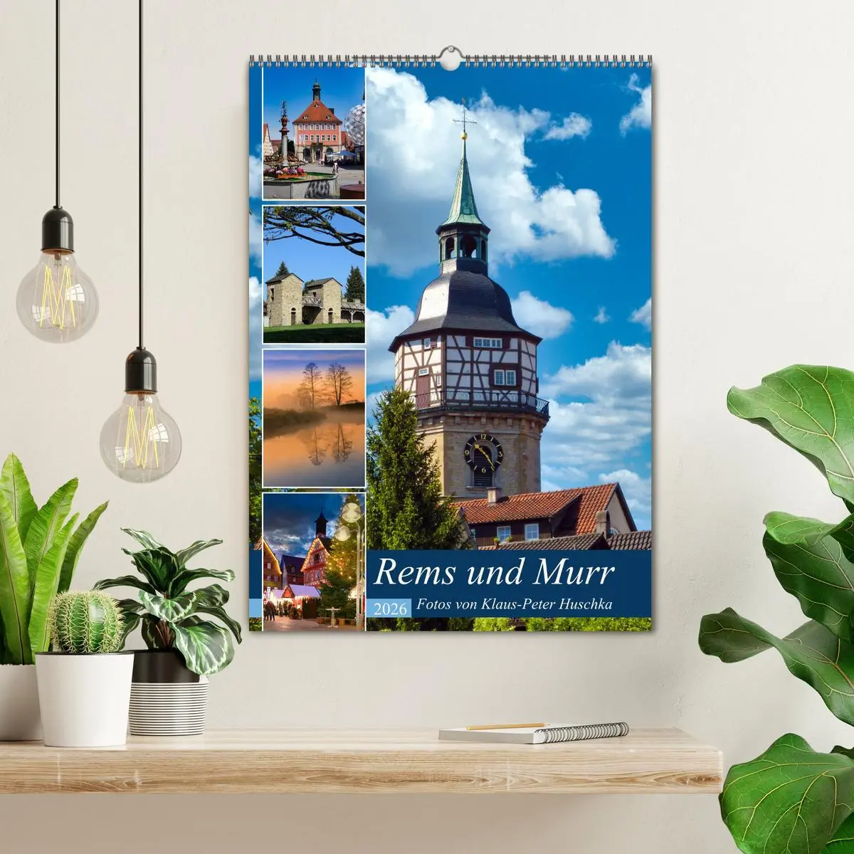 Bild: 9783516349283 | Rems und Murr (Wandkalender 2026 DIN A2 hoch), CALVENDO Monatskalender
