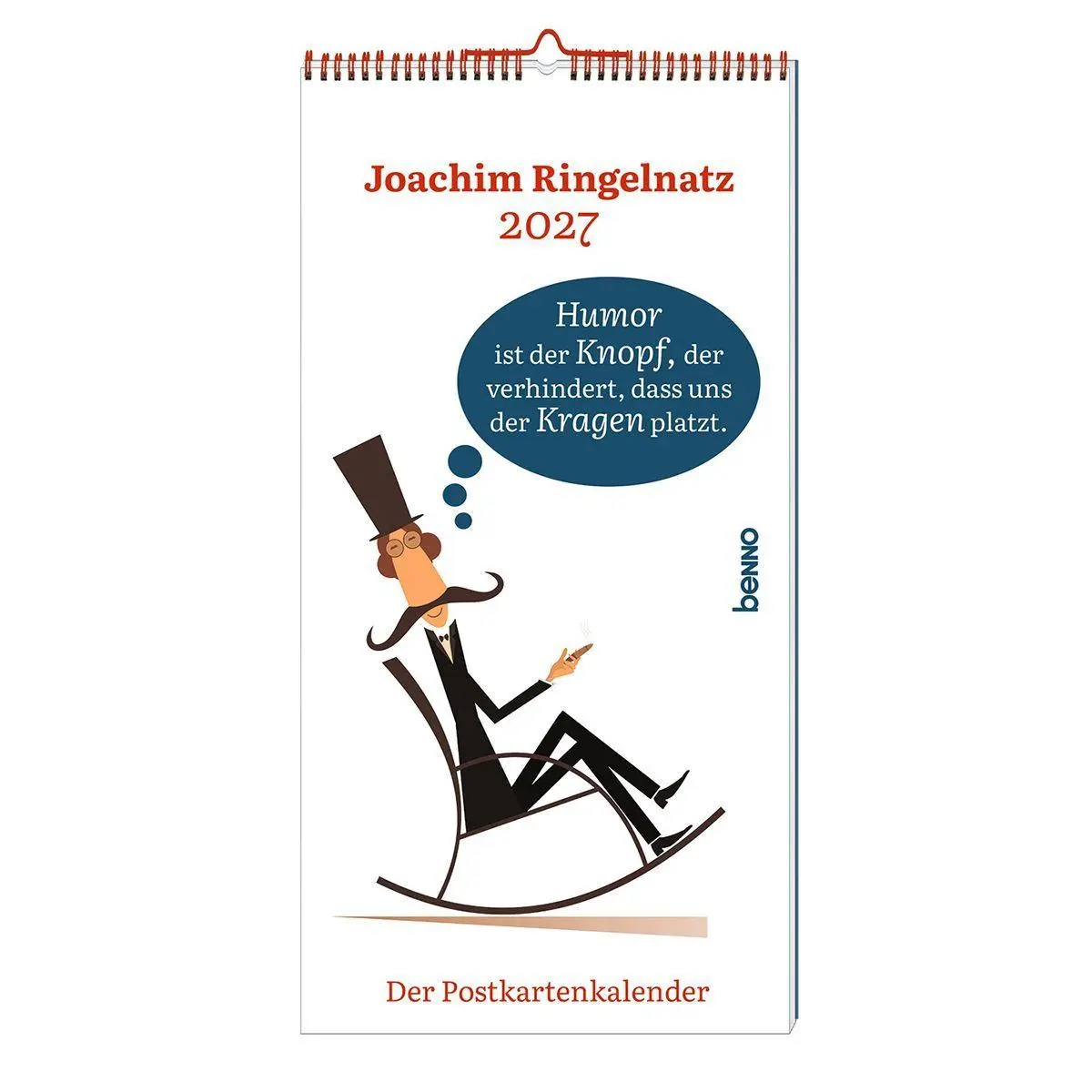 Cover: 9783746269283 | Joachim Ringelnatz 2027 | Der Postkartenkalender | Joachim Ringelnatz