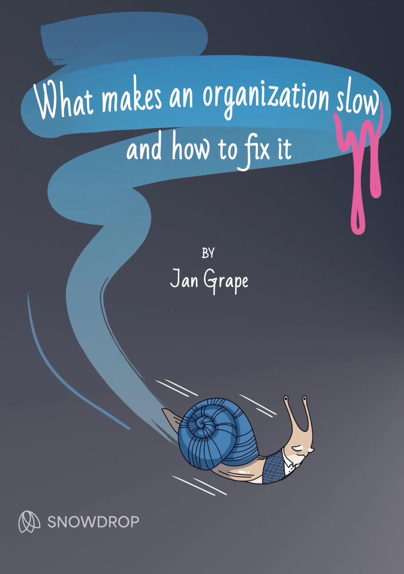 Cover: 9789180809283 | What makes an organization slow and how to fix it | Jan Grape | Buch