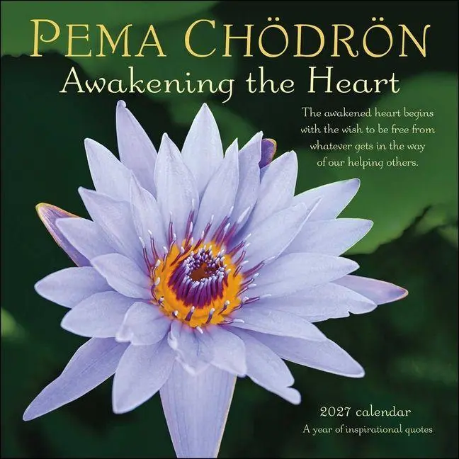 Cover: 9798881609283 | Pema Chödrön 2027 Wall Calendar | Pema Chödrön (u. a.) | Kalender