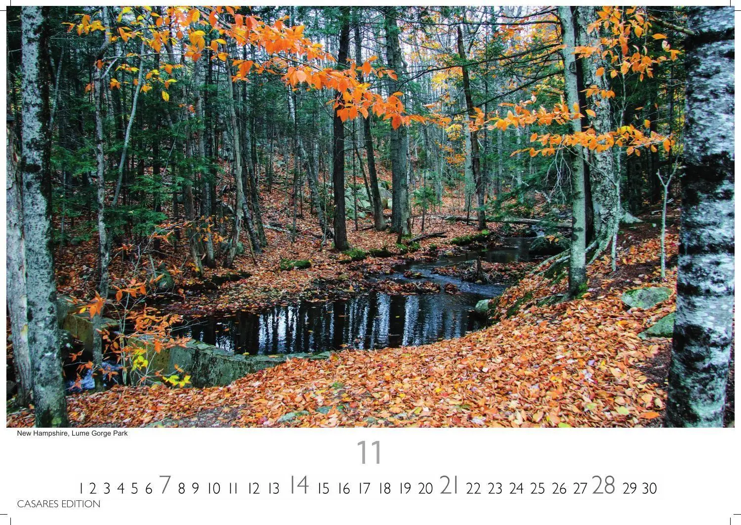 Bild: 9781835249383 | New England Kalender 2027 - Wandkalender Fotokalender Nordamerika...