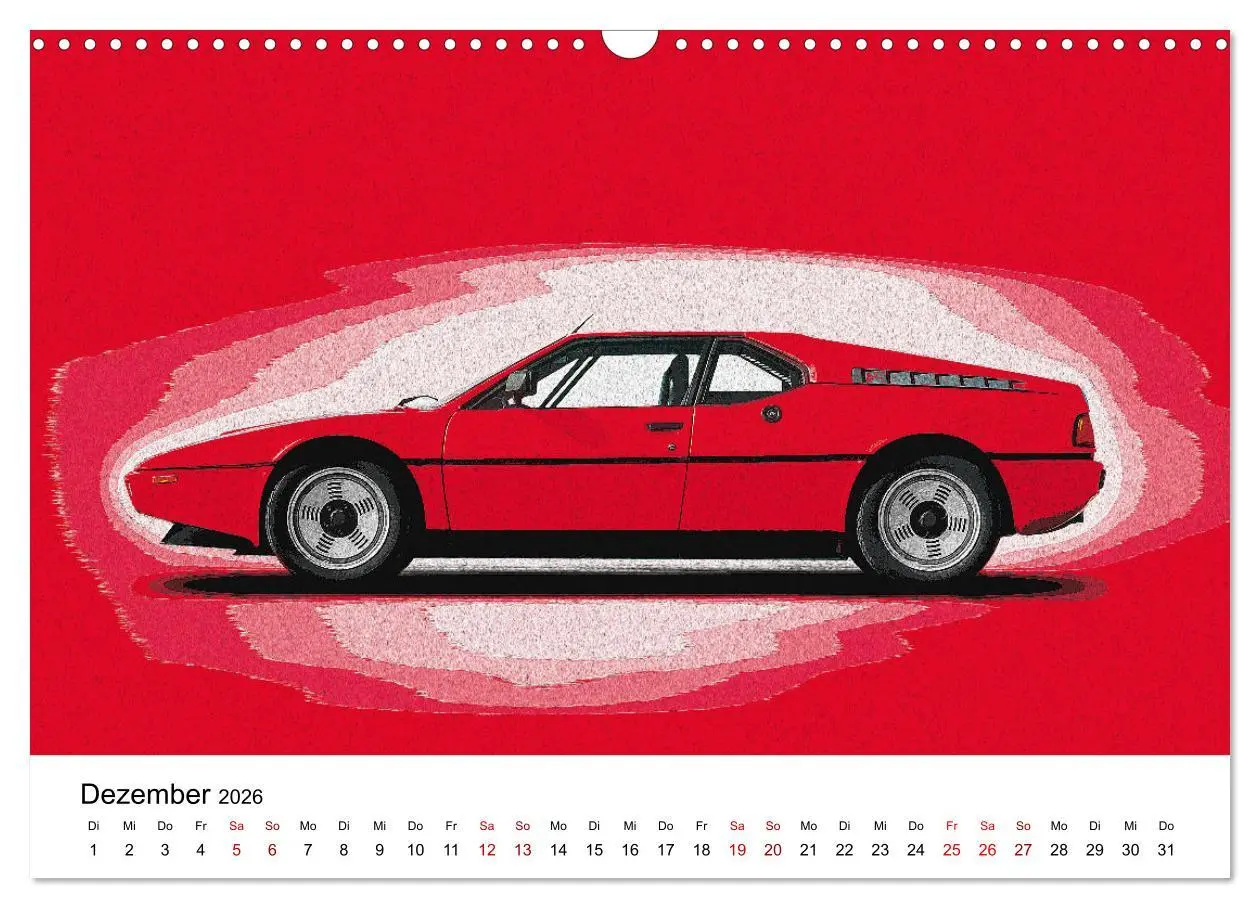 Bild: 9783457319383 | Car Art Edition Sportwagenlegenden (Wandkalender 2026 DIN A3 quer),...