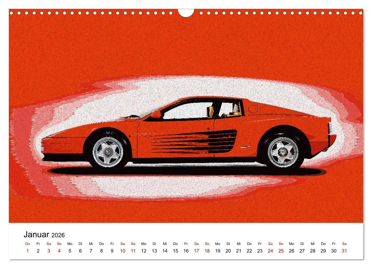 Bild: 9783457319383 | Car Art Edition Sportwagenlegenden (Wandkalender 2026 DIN A3 quer),...
