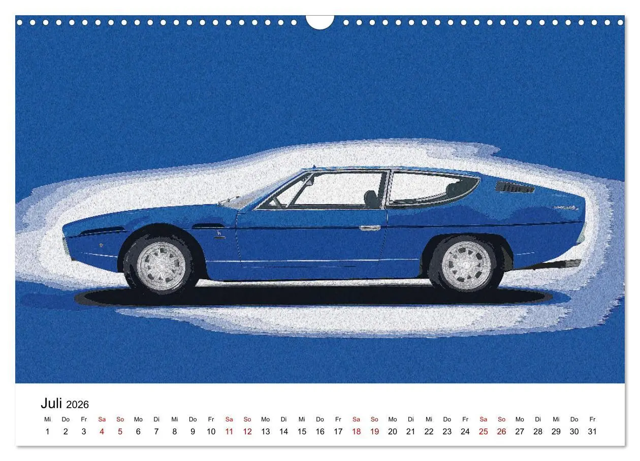 Bild: 9783457319383 | Car Art Edition Sportwagenlegenden (Wandkalender 2026 DIN A3 quer),...