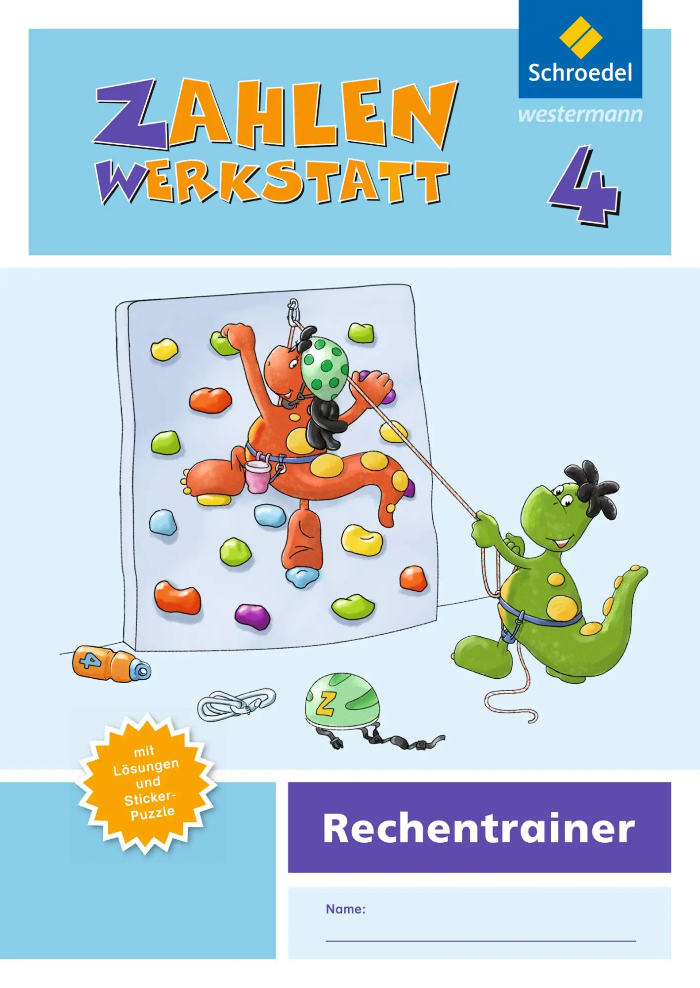 Cover: 9783507049383 | Zahlenwerkstatt 4. Rechentrainer | Ausgabe 2015 | Steffen Dingemans