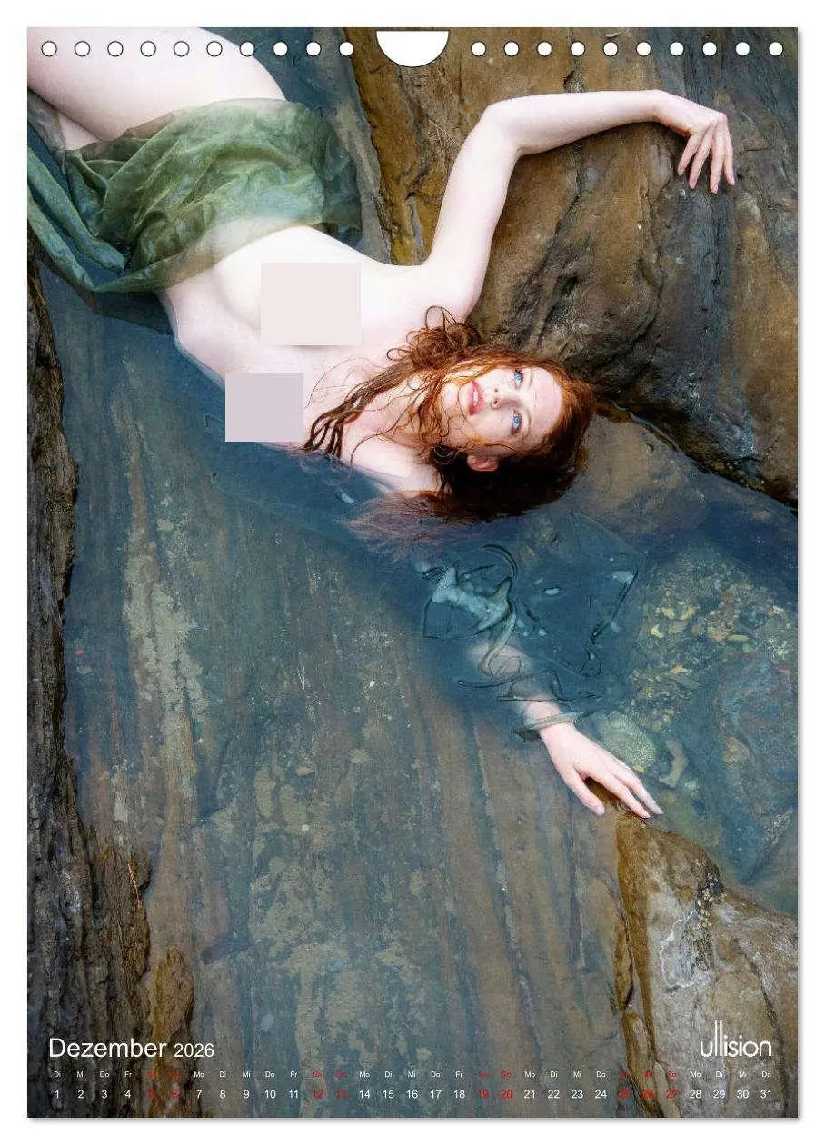 Bild: 9783516339383 | Akt im Wasser - sinnliche Nymphen (Wandkalender 2026 DIN A4 hoch),...