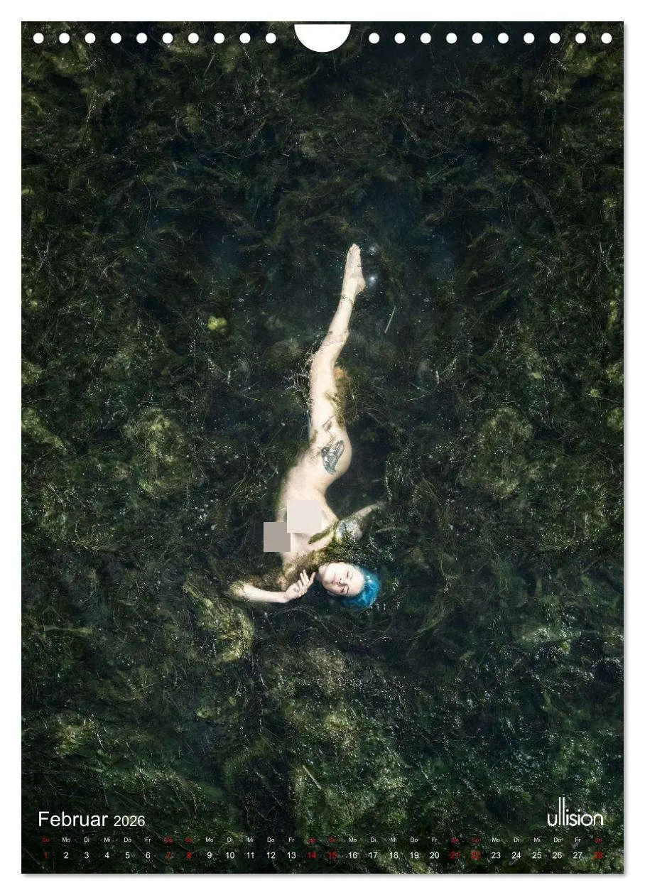 Bild: 9783516339383 | Akt im Wasser - sinnliche Nymphen (Wandkalender 2026 DIN A4 hoch),...
