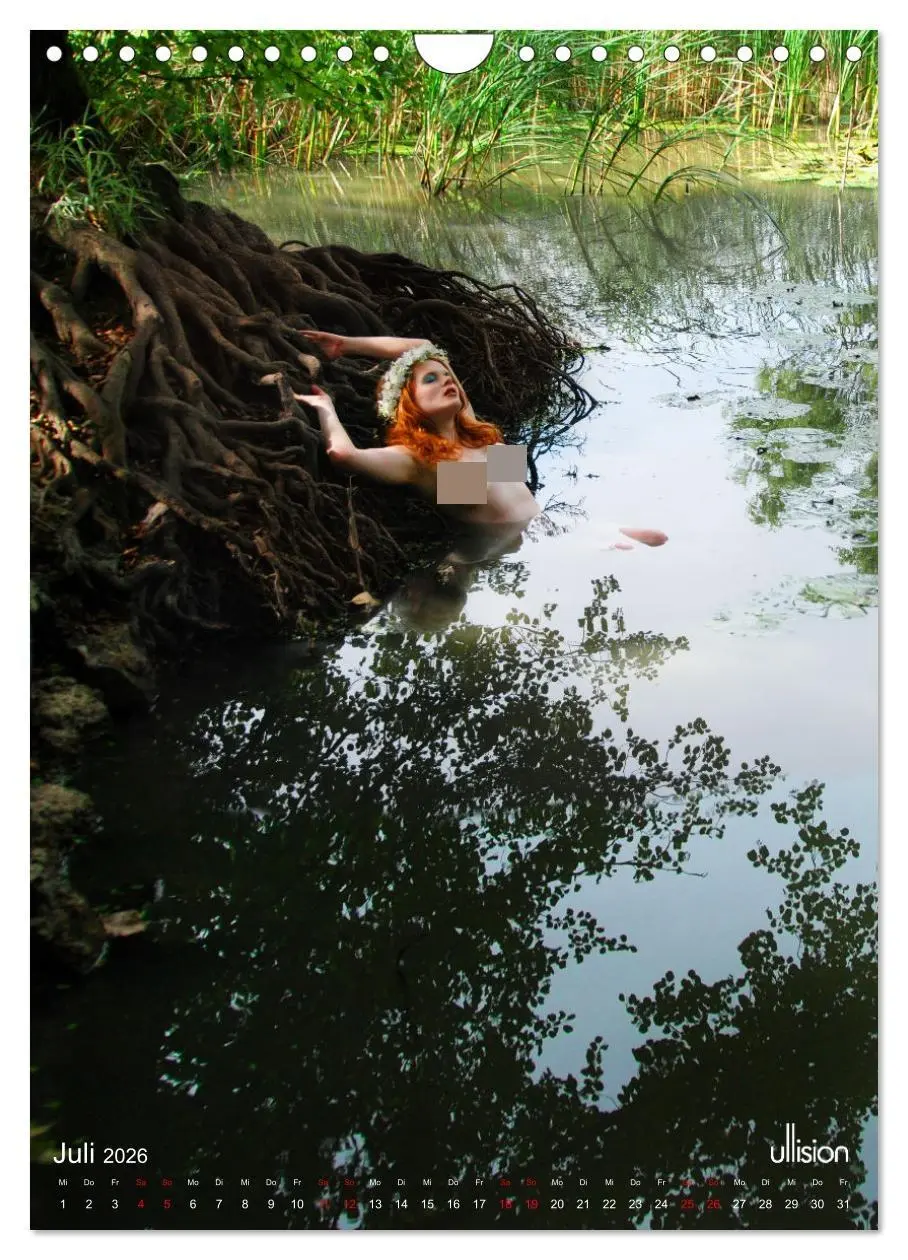 Bild: 9783516339383 | Akt im Wasser - sinnliche Nymphen (Wandkalender 2026 DIN A4 hoch),...