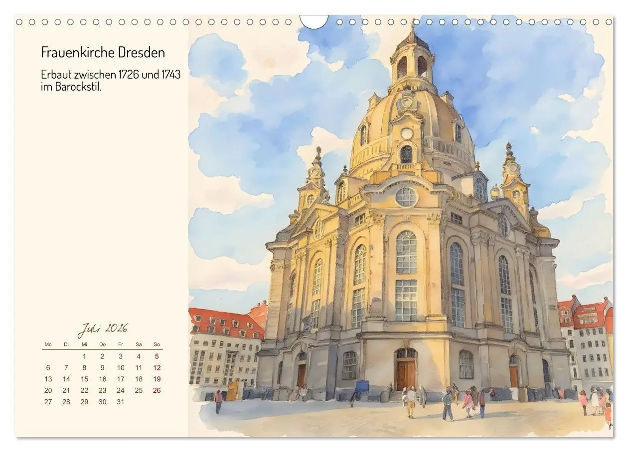 Bild: 9783516719383 | Deutschlands schönste Kirchen (Wandkalender 2026 DIN A3 quer),...
