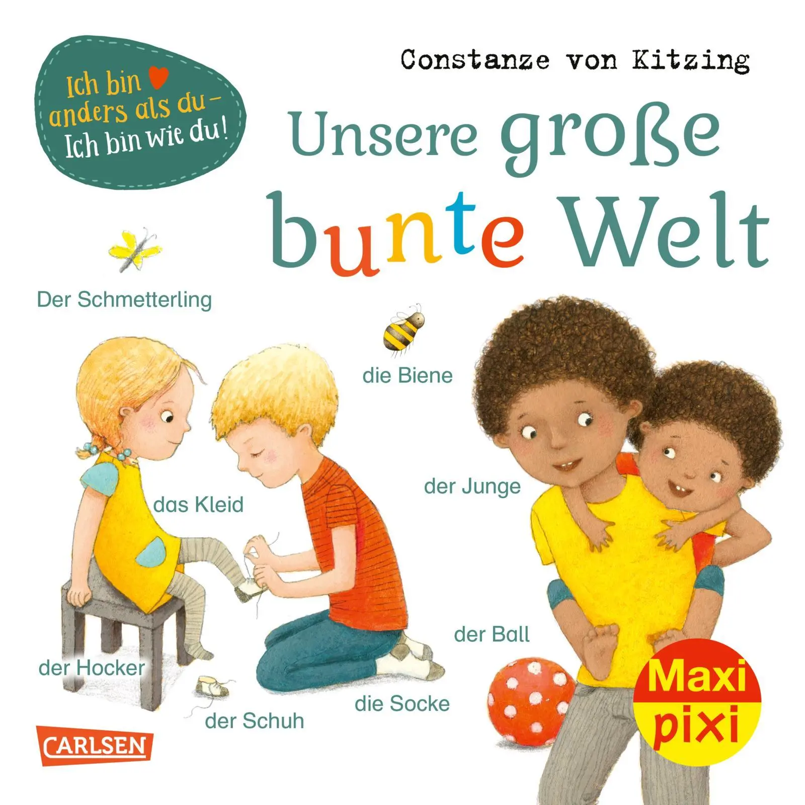 Cover: 9783551059383 | Maxi Pixi 388: VE 5: Unsere große bunte Welt (5 Exemplare) | Kitzing