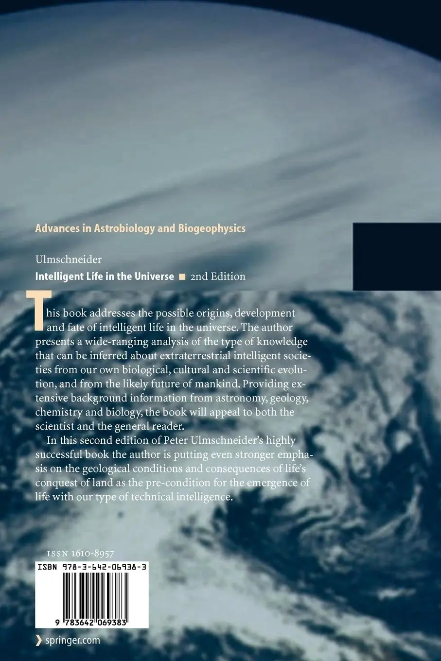 Rückseite: 9783642069383 | Intelligent Life in the Universe | Peter Ulmschneider | Taschenbuch