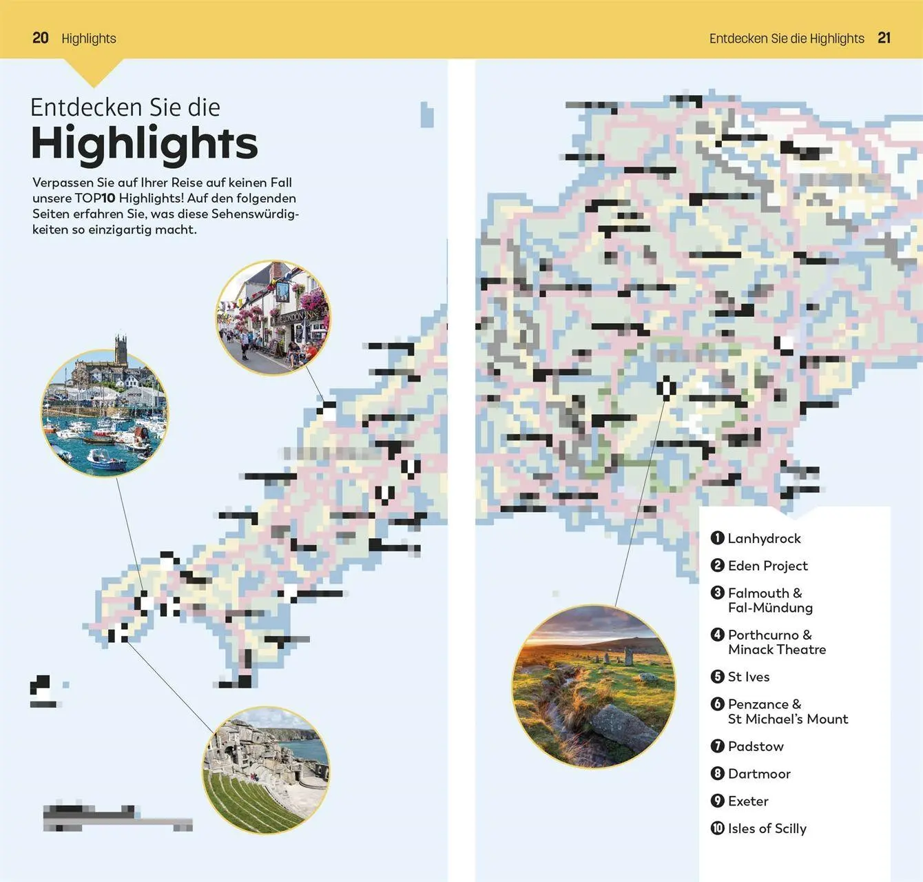 Bild: 9783734209383 | TOP10 Reiseführer Cornwall &amp; Devon | DK Verlag - Reise | Taschenbuch