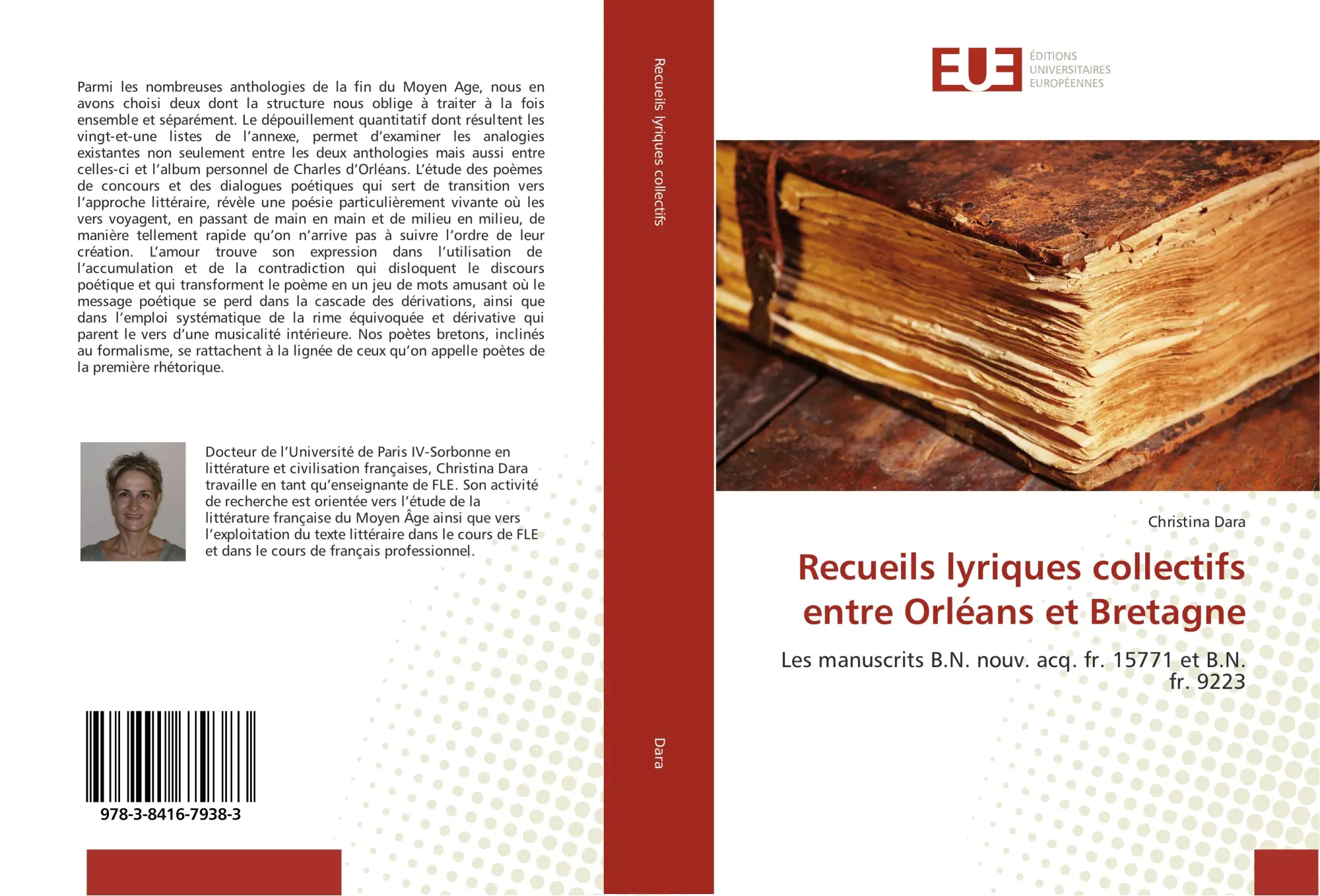Cover: 9783841679383 | Recueils lyriques collectifs entre Orléans et Bretagne | Dara | Buch