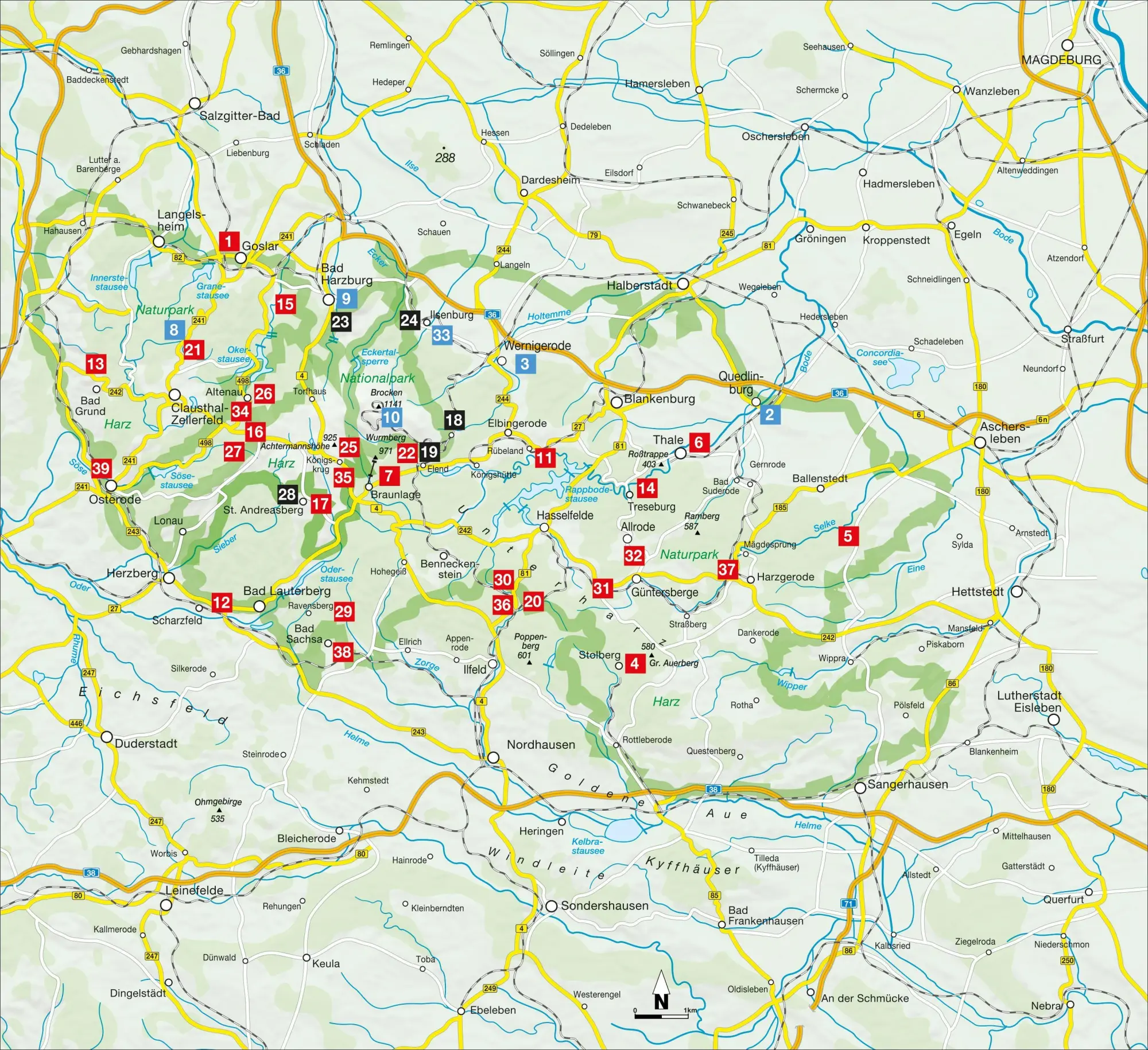 Bild: 9783862469383 | Wandern mit Bus und Bahn Harz | Richard Goedeke | Taschenbuch | 160 S.