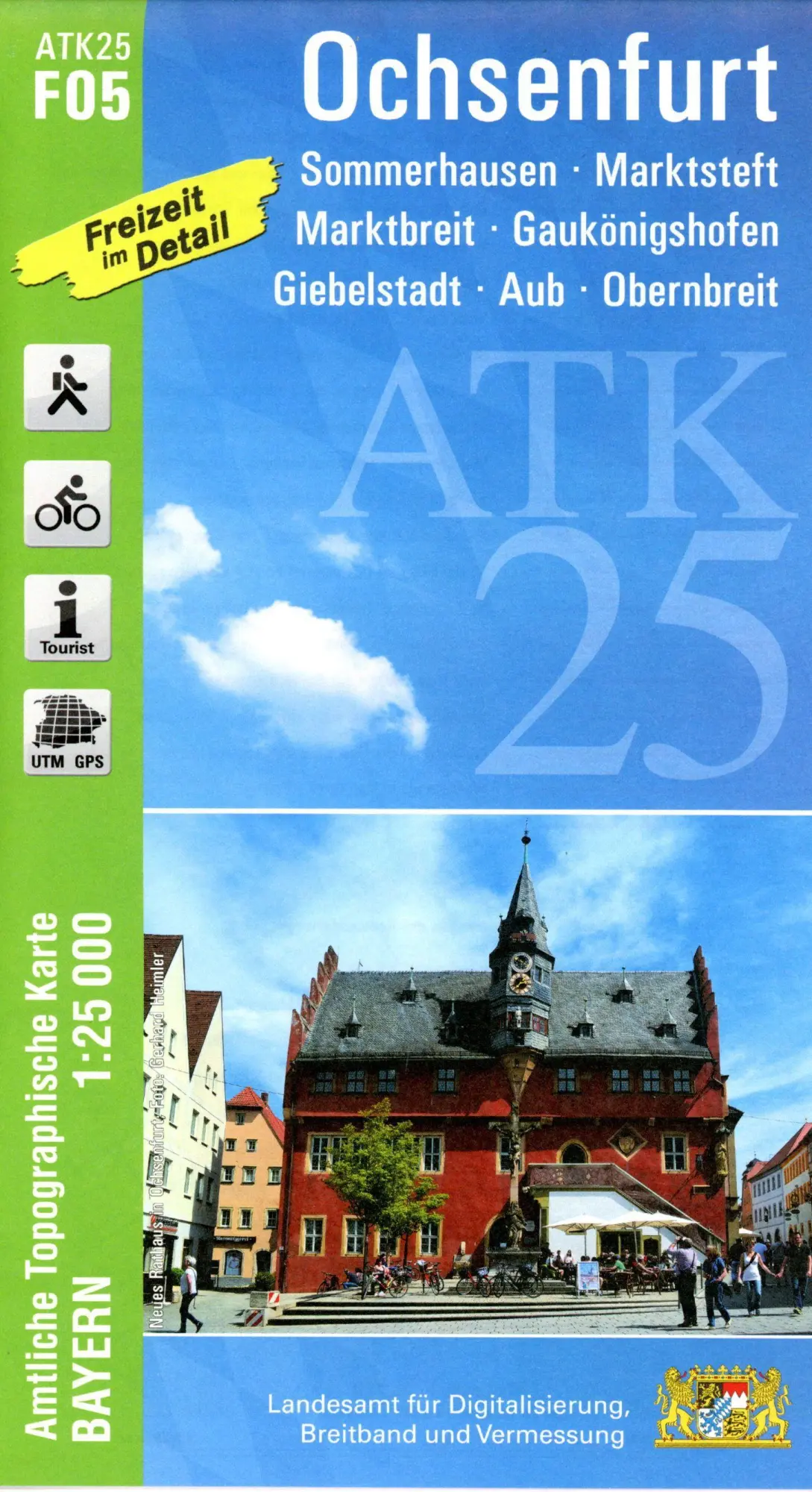 Cover: 9783899339383 | Ochsenfurt 1 : 25 000 | Digitalisierung | (Land-)Karte | Deutsch