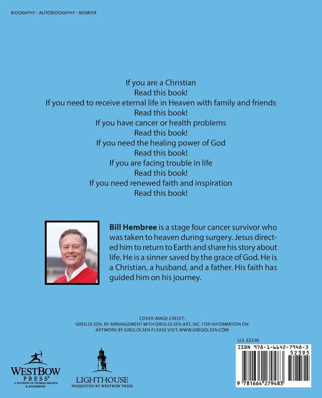 Rückseite: 9781664279483 | 16 Hours in Heaven | Bill Hembree | Taschenbuch | Englisch | 2022