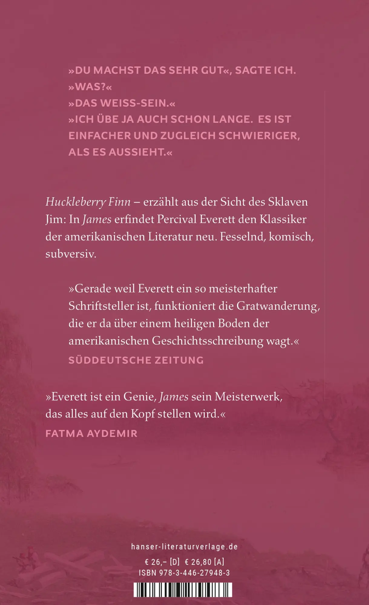Bild: 9783446279483 | James | Roman. Pulitzer-Preis 2025 | Percival Everett | Buch | 336 S.