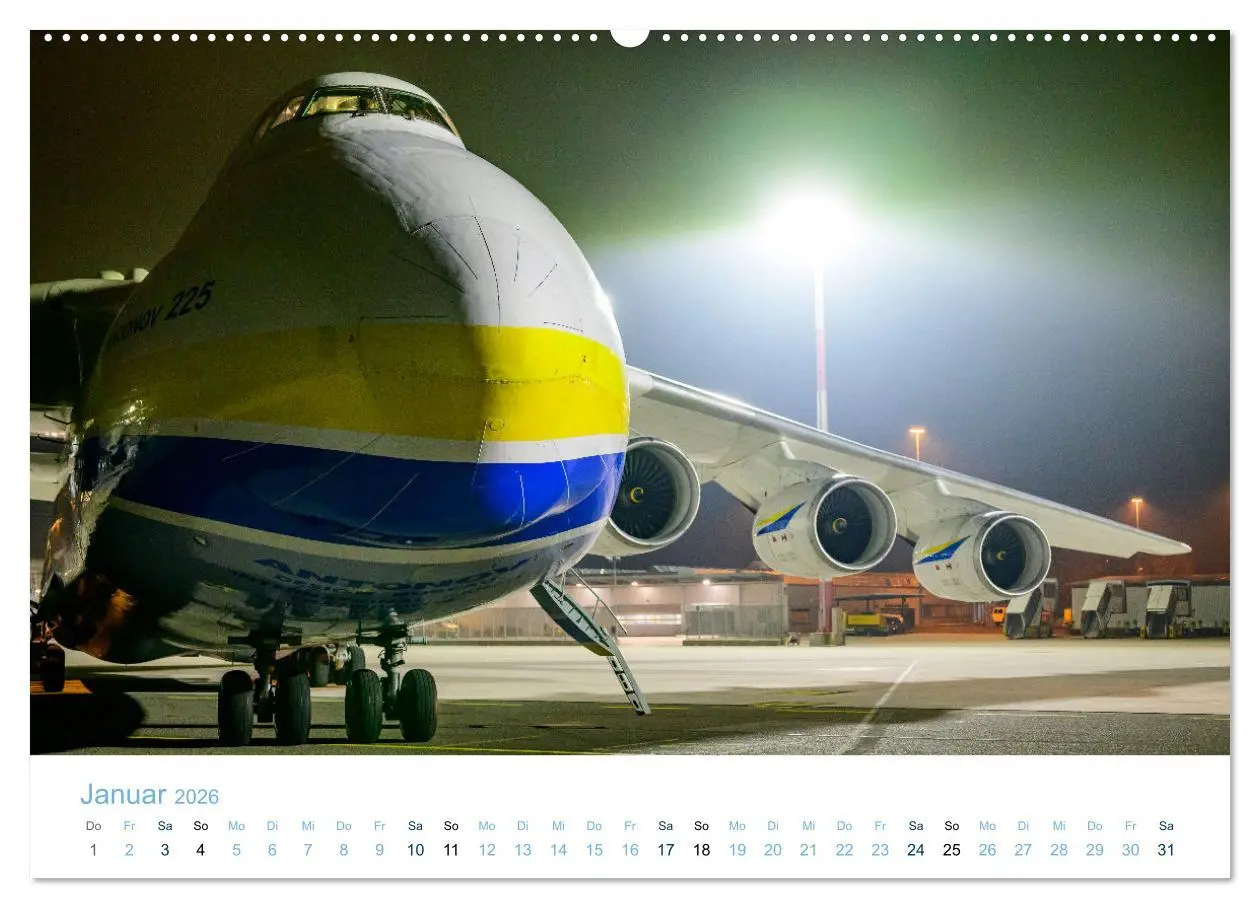 Bild: 9783457549483 | Antonov Airlines, Transportflugzeuge der Superlative (Wandkalender...