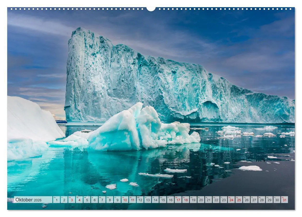 Bild: 9783457619483 | Eisgiganten der Arktis (Wandkalender 2026 DIN A2 quer), CALVENDO...
