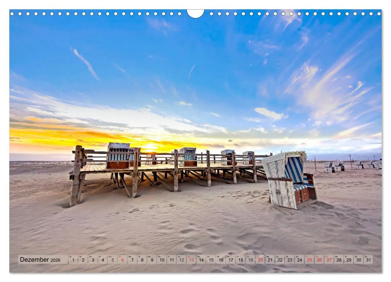 Bild: 9783457789483 | St. Peter Ording - Atemberaubende Momente (Wandkalender 2026 DIN A3...