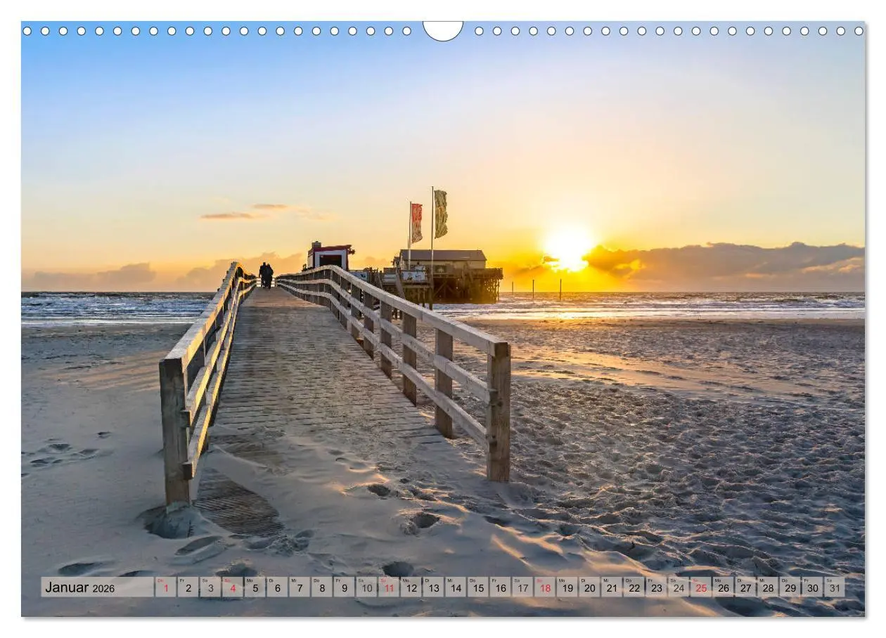 Bild: 9783457789483 | St. Peter Ording - Atemberaubende Momente (Wandkalender 2026 DIN A3...