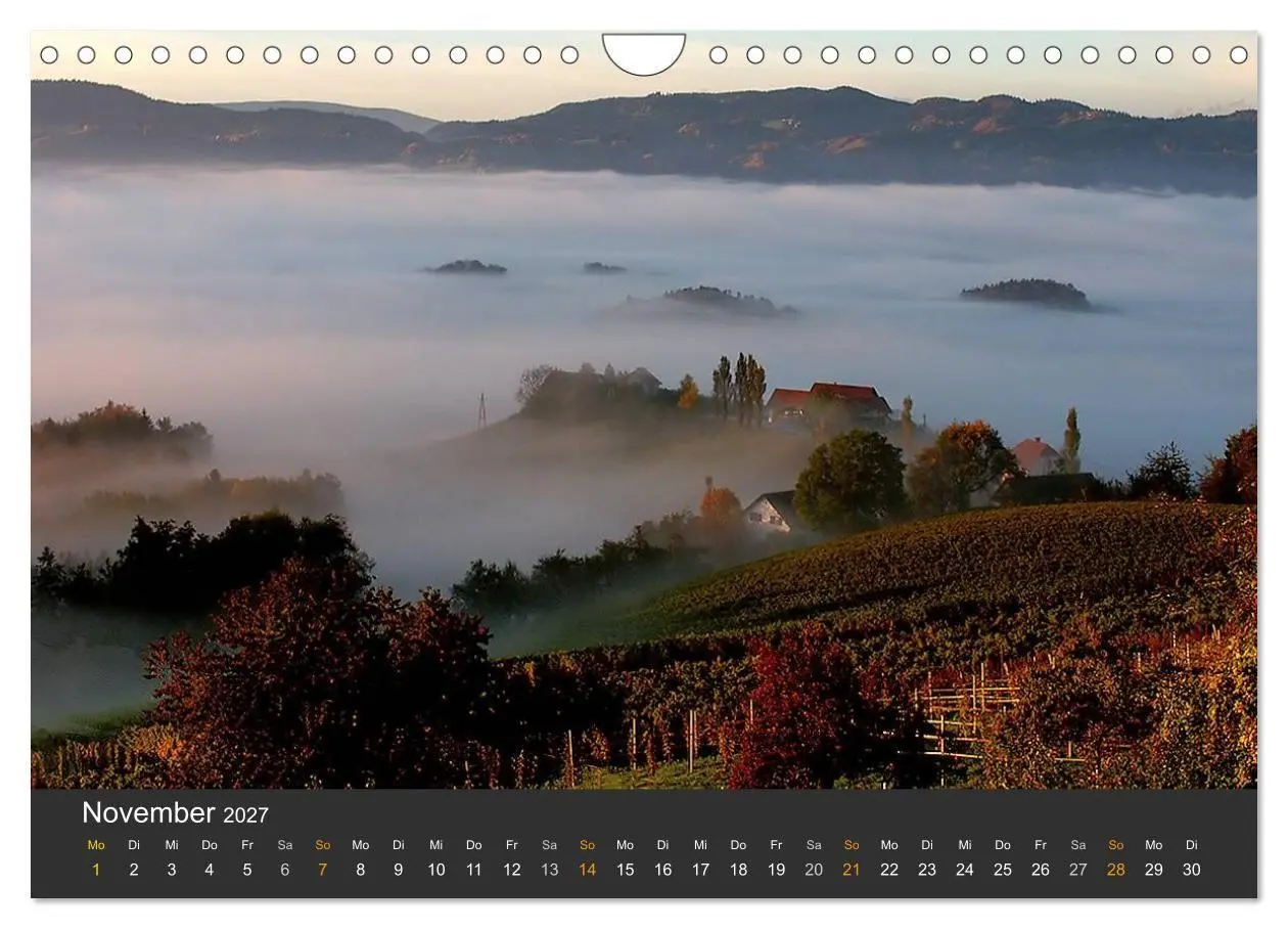 Bild: 9783594169483 | Die Südsteirischen Weinstrasse (Wandkalender 2027 DIN A4 quer),...