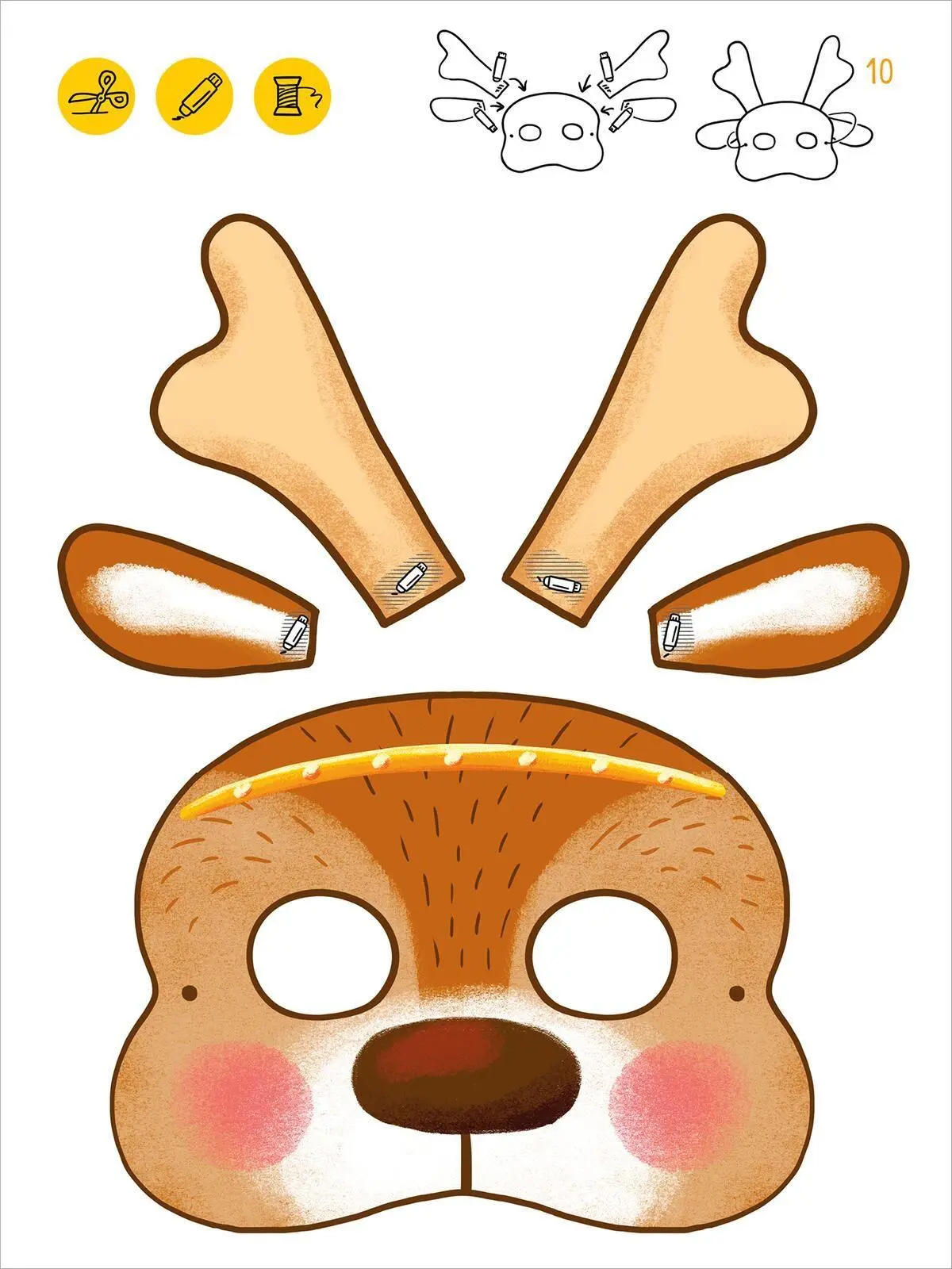 Bild: 9783845869483 | Mein erstes Sticker-Bastelheft - Weihnachten | Sabine Legien | Buch