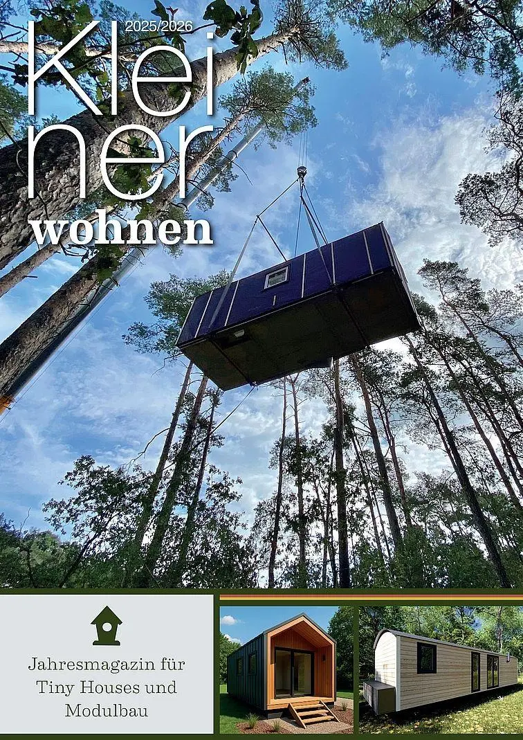 Cover: 9783944549583 | Kleiner Wohnen 2025/2026 | Magazin für Tiny Houses und Modulbauten