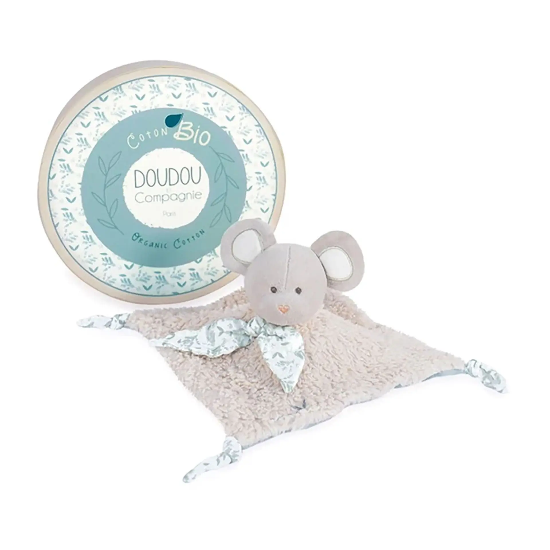 Cover: 3700335239683 | Bio Maus Schmusetuch,olivgrün 25cm | 8903968 | DOUDOU