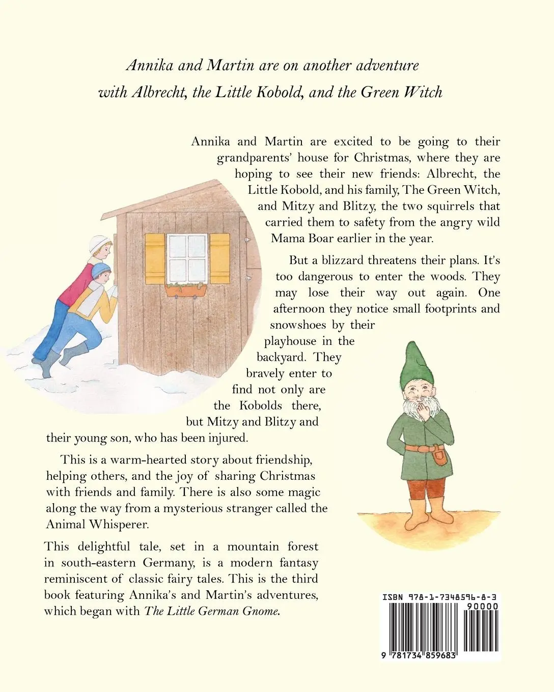 Rückseite: 9781734859683 | Mitzy &amp; Blitzy | A Christmas Story | Jane T. Connolly | Taschenbuch