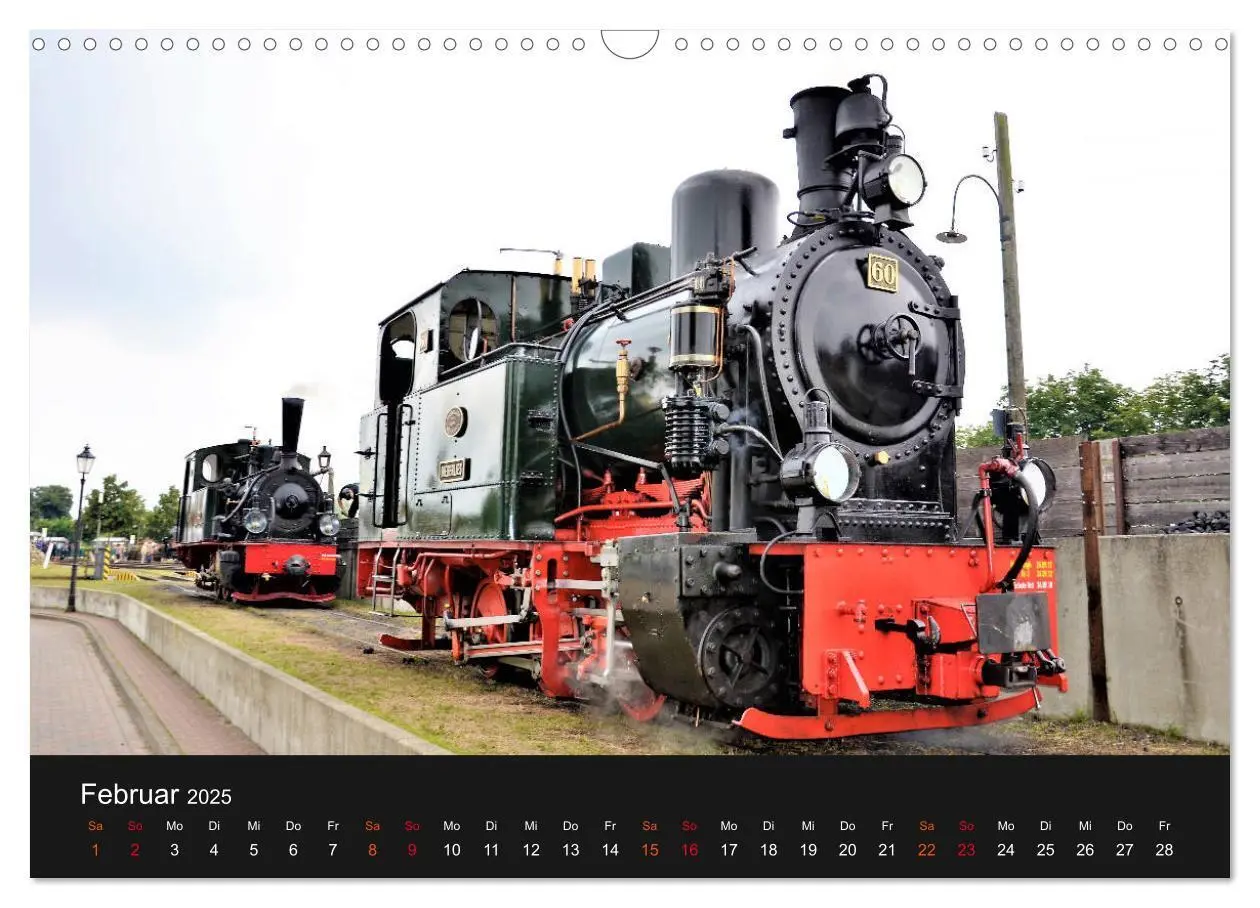 Bild: 9783435439683 | Dampflok-Nostalgie - 2025 schwergewichtige Lokomotiven...