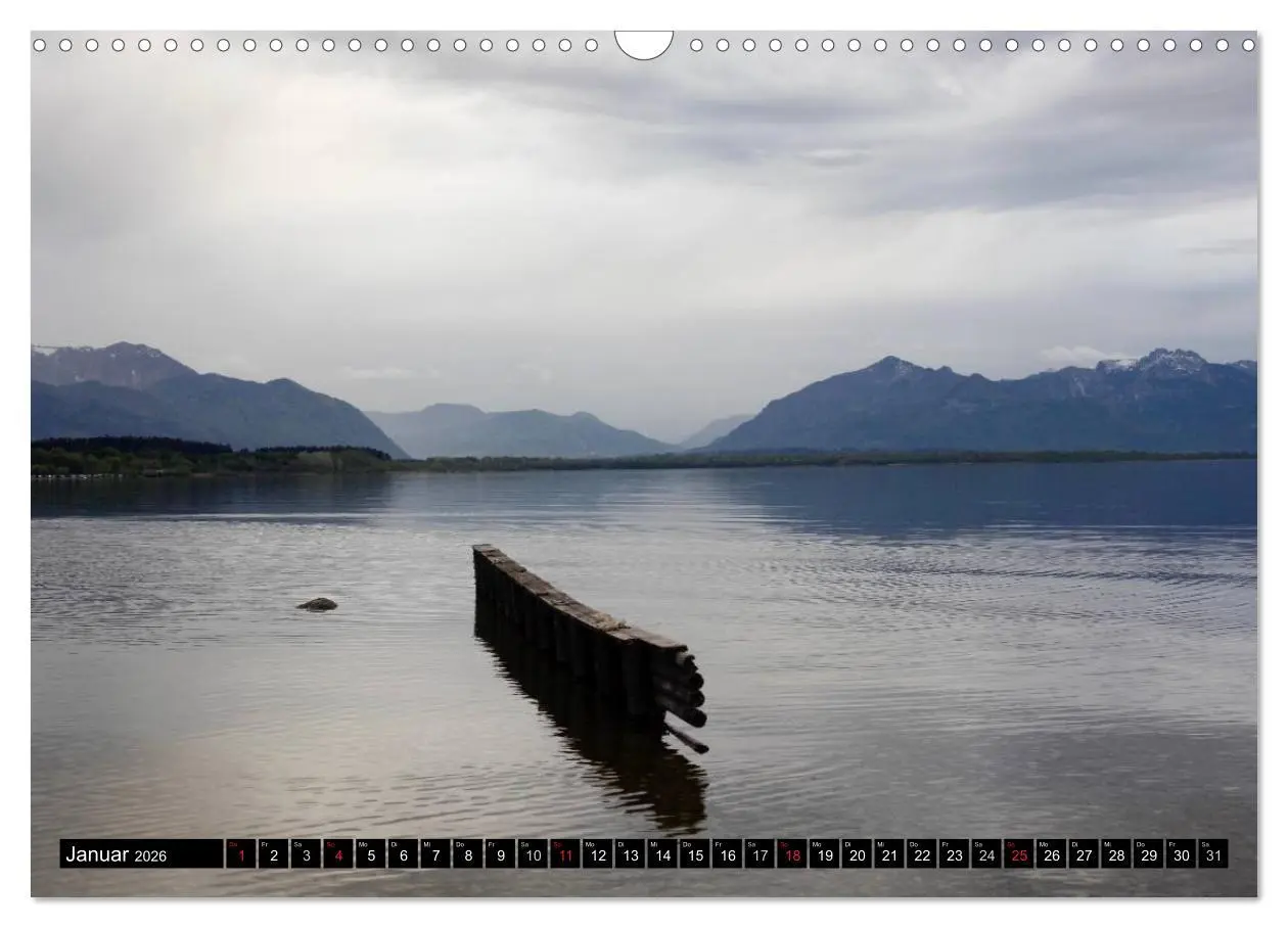 Bild: 9783457909683 | Am schönen Chiemsee (Wandkalender 2026 DIN A3 quer), CALVENDO...