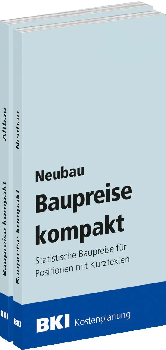 Cover: 9783481049683 | BKI Baupreise kompakt 2026 - Kombi-Paket Neubau + Altbau | Taschenbuch