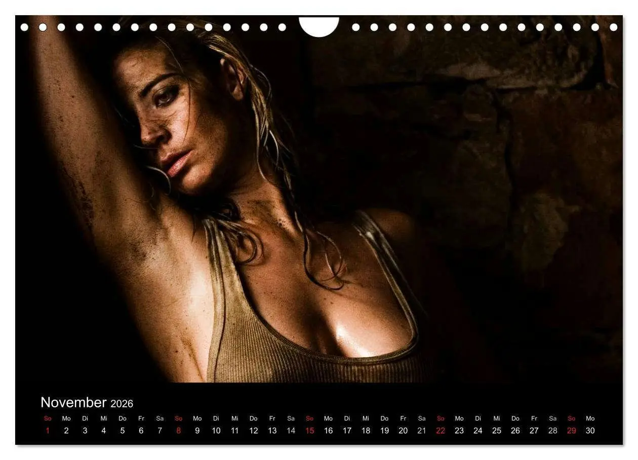 Bild: 9783516099683 | DIRTY GIRLS Frauen in Wasser und Öl (Wandkalender 2026 DIN A4...