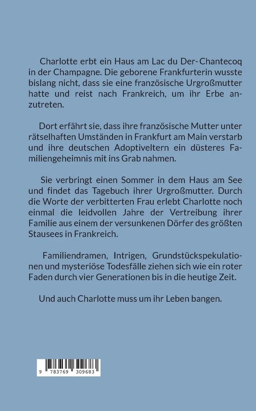 Rückseite: 9783769309683 | Der tote Atem des Wassers | Kriminalroman | Linde Richter | Buch