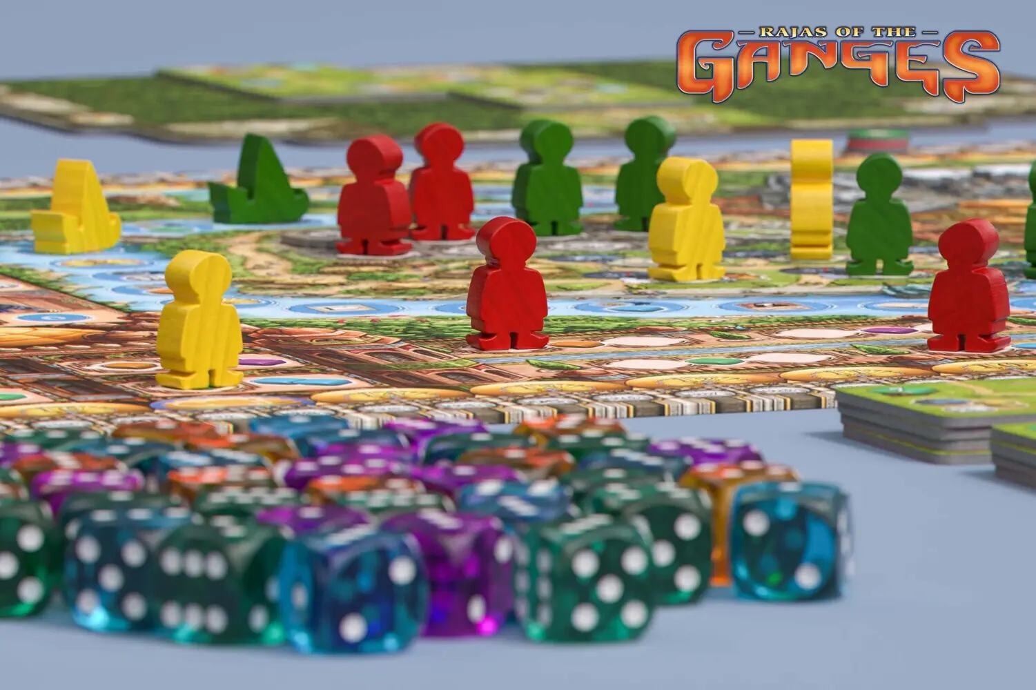 Bild: 4260071879783 | Rajas of the Ganges (Spiel) | Inka Brand (u. a.) | Spiel | 879783