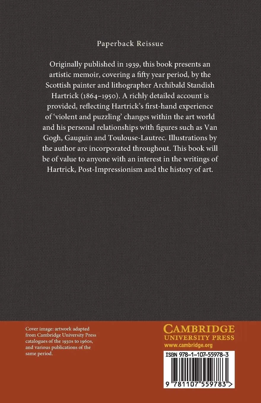 Rückseite: 9781107559783 | A Painter's Pilgrimage through Fifty Years | A. S. Hartrick | Buch