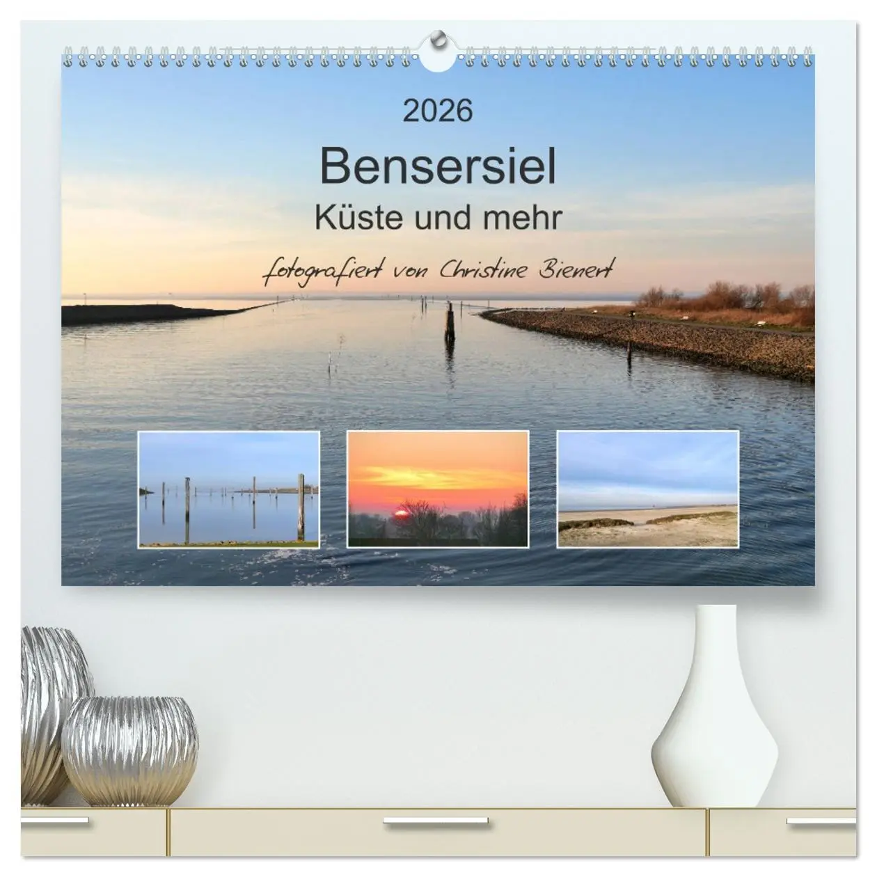 Cover: 9783457689783 | Bensersiel Küste und mehr (hochwertiger Premium Wandkalender 2026...