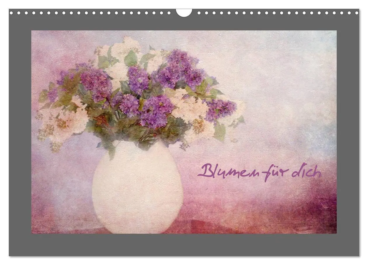 Cover: 9783516229783 | Blumen für dich (Wandkalender 2026 DIN A3 quer), CALVENDO...