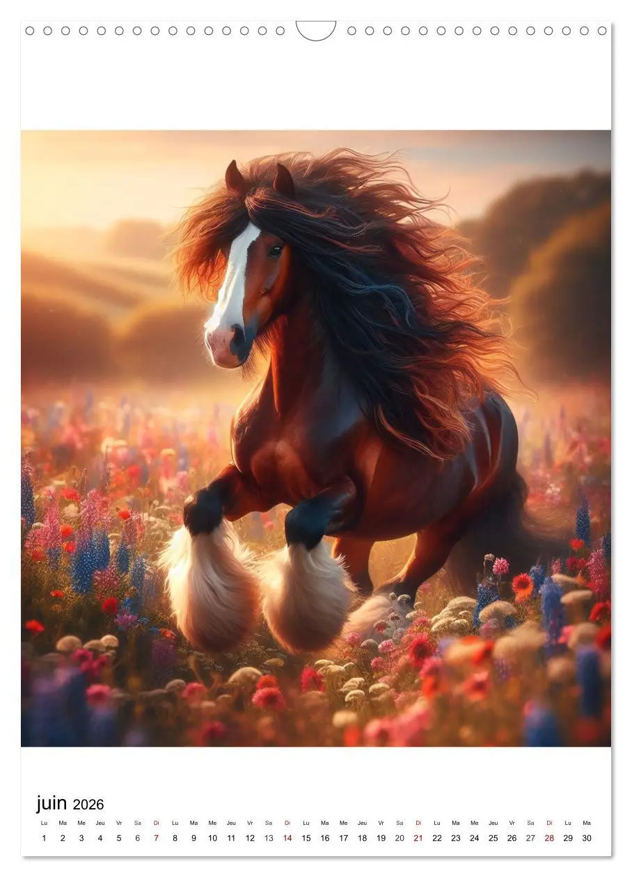 Bild: 9783516539783 | Cob irlandais (Calendrier mural 2026 DIN A3 horizontal), CALVENDO...