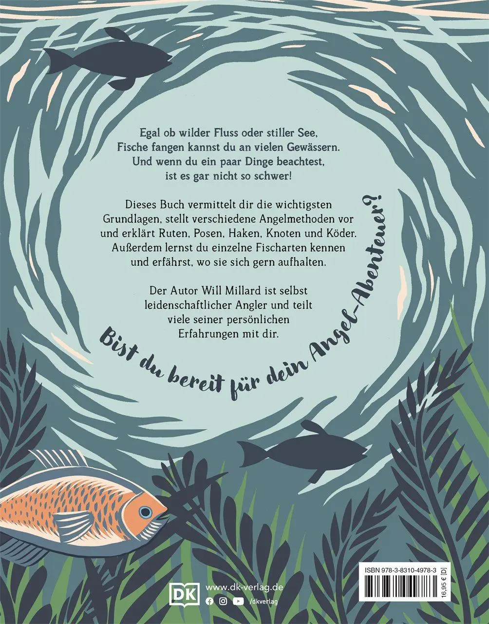 Rückseite: 9783831049783 | Angeln | Will Millard | Buch | 96 S. | Deutsch | 2025