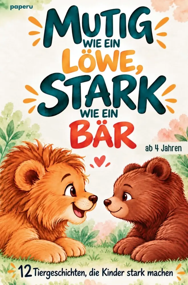 Cover: 9783911099783 | Mutig wie ein Löwe, stark wie ein Bär - 12 Tiergeschichten, die...